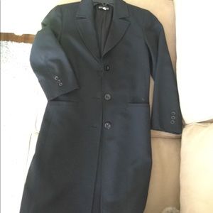 Bebe black trench coat